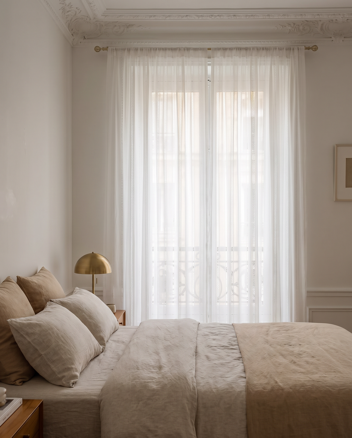 Voilage Hana – dans une chambre