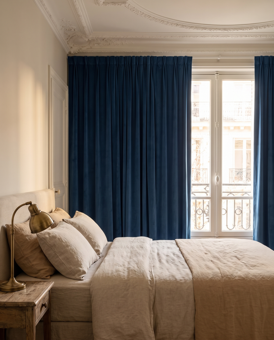 Tamisant Velours Azur