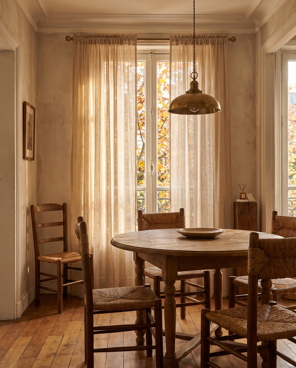 Tamisant Ocrea — dans une salle à manger