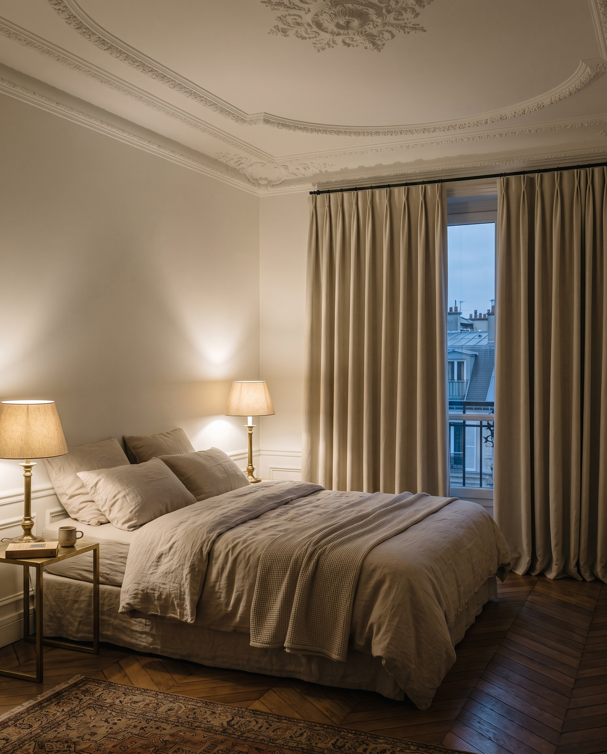 Occultant Héra — dans une chambre