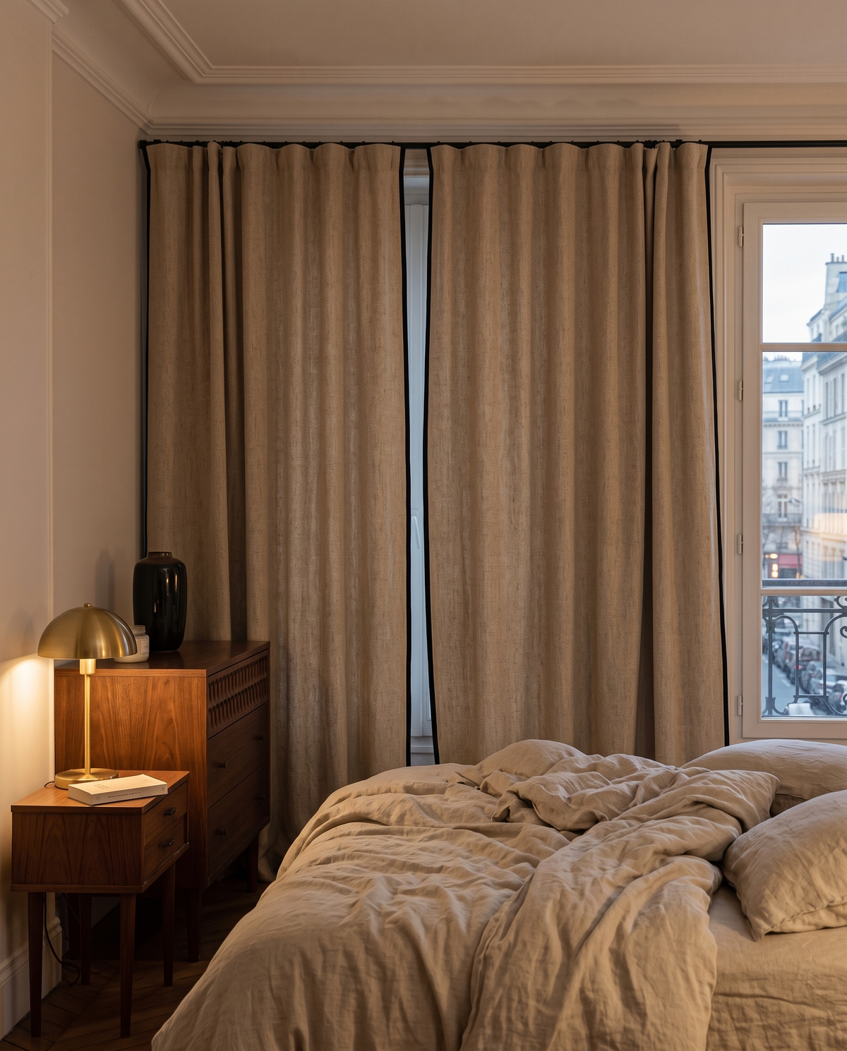 Occultant Sépia — dans une chambre