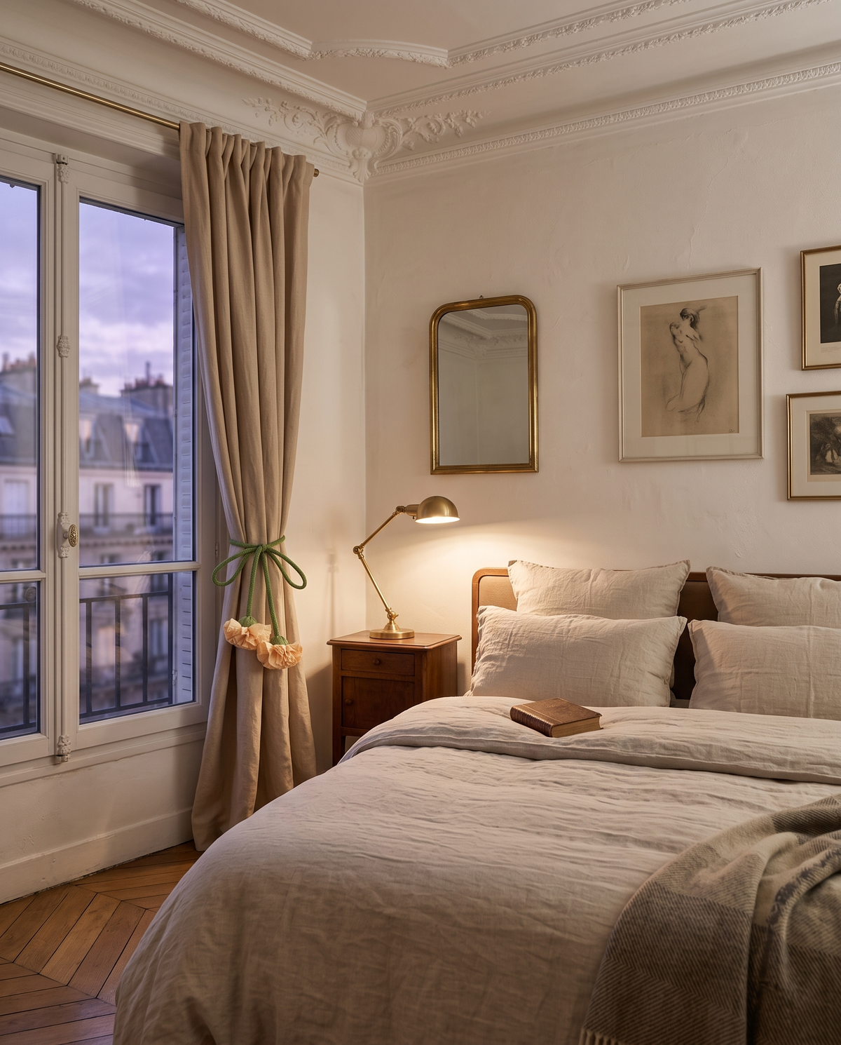 Embrasse Fleuria — dans une chambre