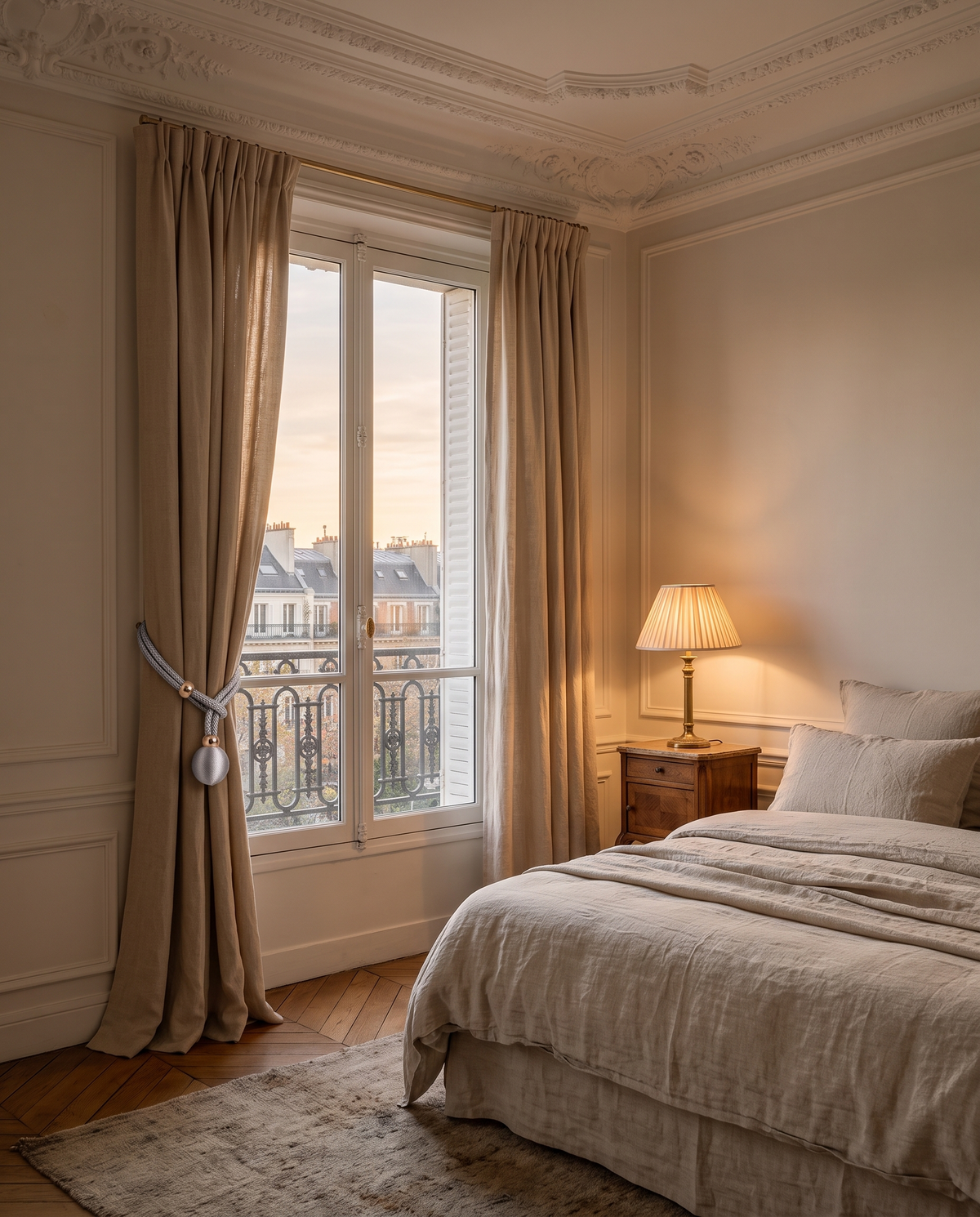 Embrasse Nessa — dans une chambre