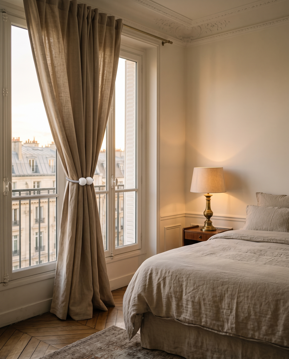 Embrasse Perla — dans une chambre