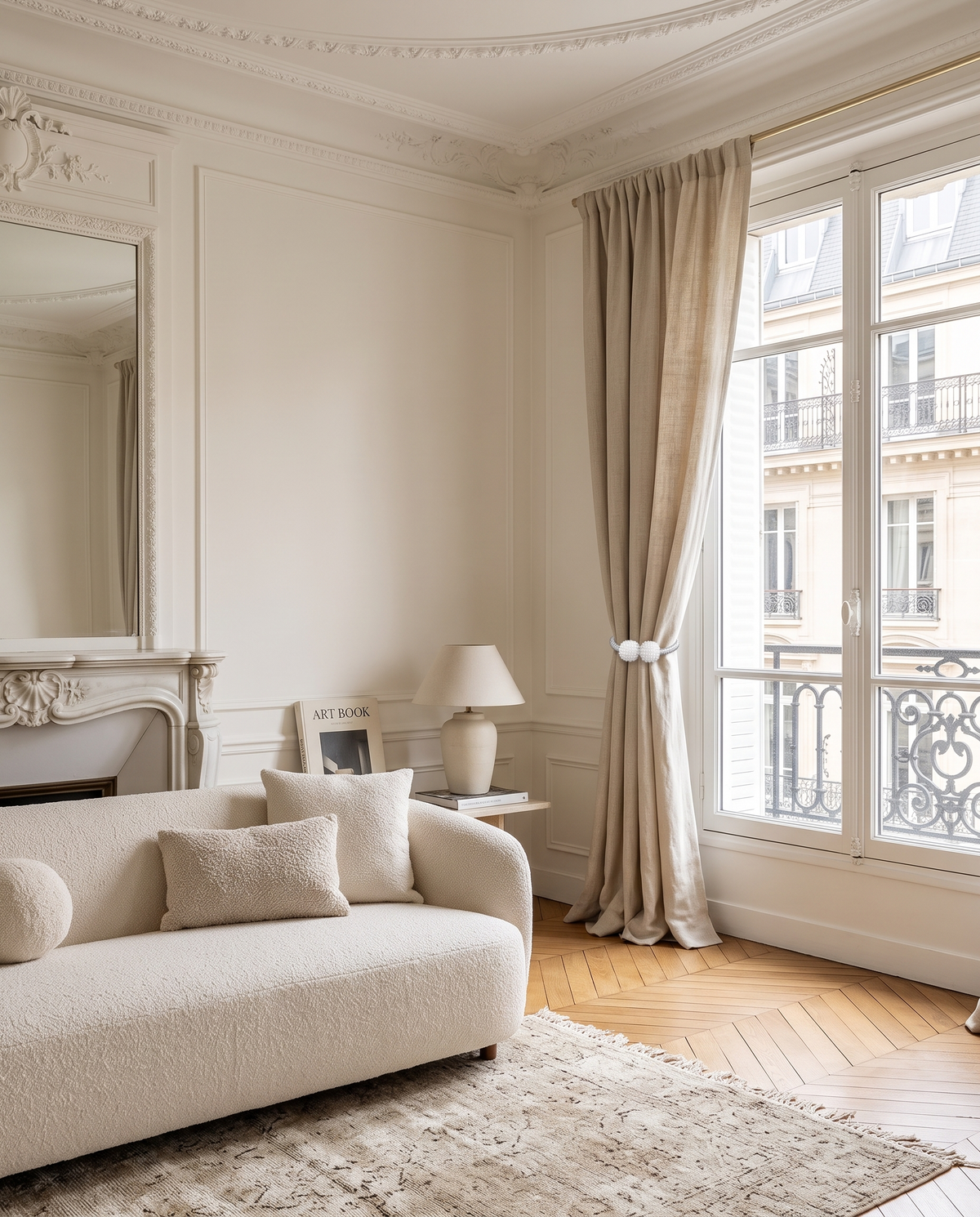 Embrasse Perla — au salon