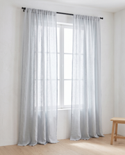 Voilage Linor coloris gris clair